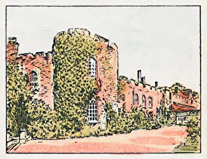 Old English Castles Stampe: Taunton, c1910