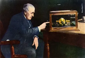 Thomas Alva Edison Image Stampe: Thomas Alva Edison, c1910s. Creator: Unknown