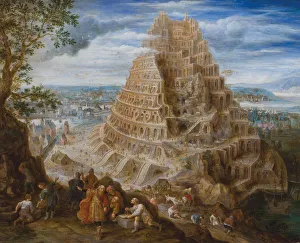 Biblical Mythology Images Stampe: The Tower of Babel