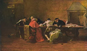 British Public Picture Galleries Stampe: Treason, 1867, (c1902). Creator: Unknown