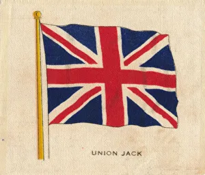 British Patriotism Stampe: Union Jack, c1910
