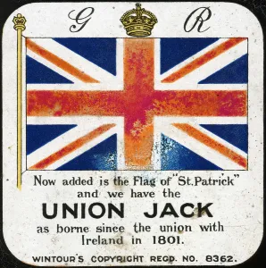 British Patriotism Stampe: The Union Jack, c1910s(?)
