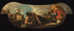 Italian Rococo Painting Stampe: Vulcan