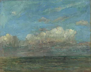 James Ensor Art Stampe: The White Cloud, 1884. Creator: James Ensor