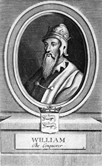 William The Conqueror Portrait Stampe: William the Conqueror