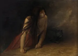 Good V Evil Artwork Stampe: The Witch