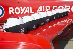 Immagini datate 2017: Red Arrows-Exercise SPRINGHAWK