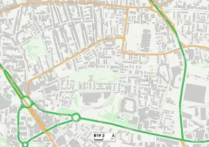B - Birmingham Stampe: Birmingham B19 2 Mappa