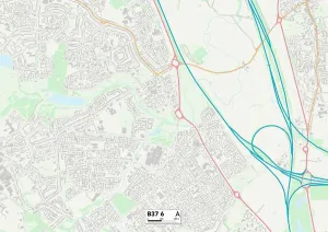 Solihull B37 6 Map