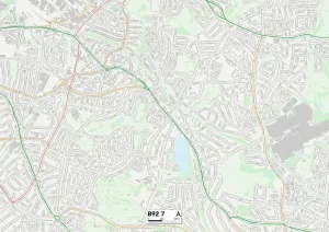Solihull B92 7 Map