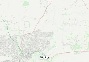 Mappa di Marketing per BA Bath, BA21 5 BA21 5 (BA - Bath)