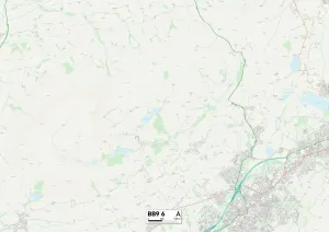 BB - Blackburn Stampe: Pendle BB9 6 Map