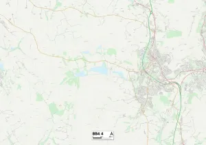 BB - Blackburn Stampe: Rossendale BB4 4 Map
