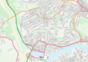 Bristol BS8 4 Map