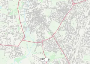 CB - Cambridge Stampe: Cambridge CB2 1 Map