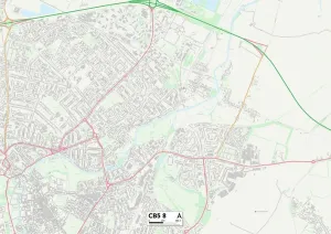 CB - Cambridge Stampe: Cambridge CB5 8 Mappa