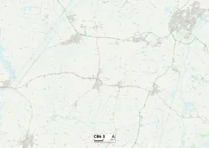 CB - Cambridge Stampe: Ely CB6 3 Map