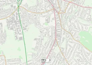 CR - Croydon Stampe: Croydon CR2 6 Map