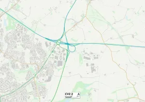 Coventry CV2 2 Mappa