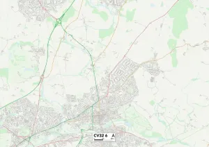 Warwick CV32 6 Map