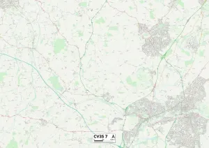 CV - Coventry Stampe: Warwick CV35 7 Map