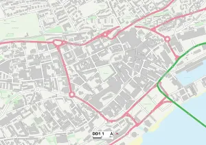 DD - Dundee Stampe: Dundee DD1 1 Mappa