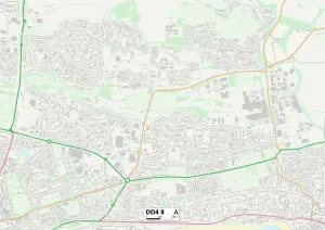 Dundee DD4 8 Map