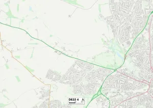 Derby DE22 4 Map