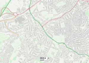 DE - Derby Stampe: Derby DE23 6 Map