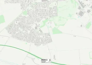 DE - Derby Stampe: Derby DE24 3 Map