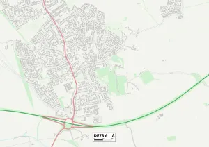DE - Derby Stampe: Derby DE73 6 Mappa