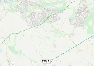 Stampa con cornice : Doncaster DN12 2 Mappa