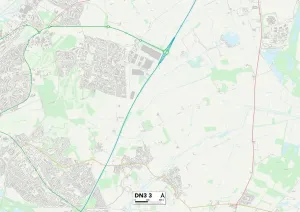 Doncaster DN3 3 Map