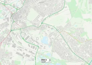 Doncaster DN4 5 Mappa