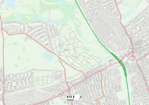 E - Londra E Stampe: Nuovo E12 5 Mappa