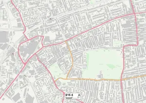 Nuovo Ham E15 4 Mappa