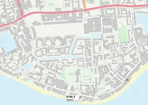 Tower Hamlets E1W 2 Map