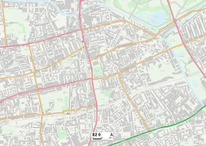 Tower Hamlets E2 0 Mappa