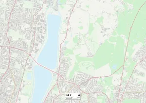E - Londra E Stampe: Waltham Forest E4 7 Mappa