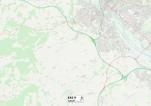 Exeter EX2 9 Mappa