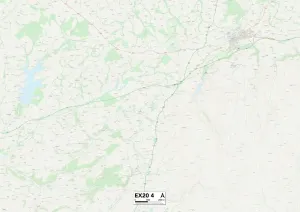 Exeter EX20 4 Mappa