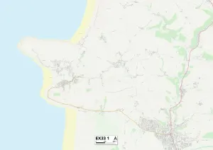Exeter EX33 1 Mappa