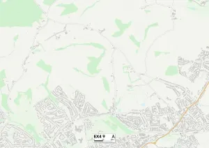 Exeter EX4 9 Mappa