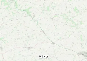 Mid Devon EX17 6 Map