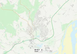 Gloucester GL15 5 Mappa