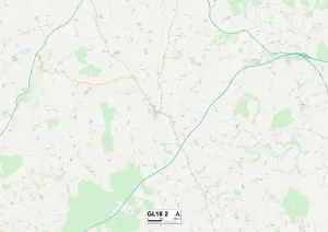 Gloucester GL18 2 Mappa