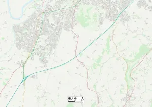 Gloucester GL4 0 Mappa