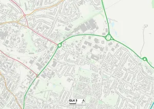 Gloucester GL4 3 Mappa