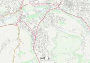 Stroud GL5 3 Map