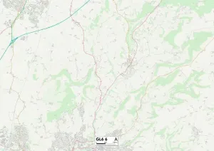 GL - Gloucester Stampe: Stroud GL6 6 Map
